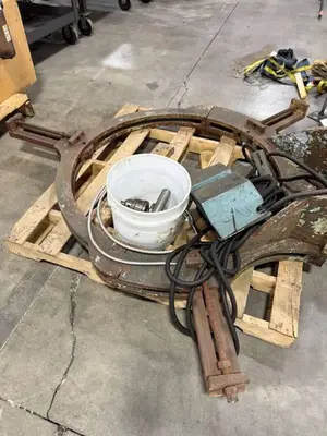 36" 3 POINT ENGINE LATHE LARGE STEADY REST: STOCK #23368