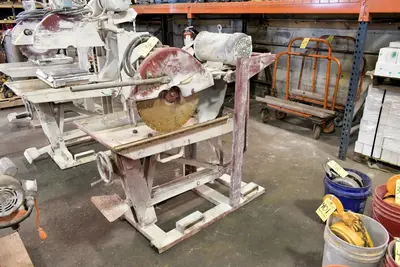 7.5 HP X 14" MK WET BRICK AND BLOCK SAW: YOBRO #25032