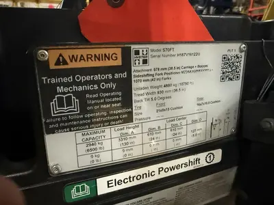 Used HYSTER S70FT Misc Forklifts Pennsylvania US | Global Equipment International, LLC #1486347