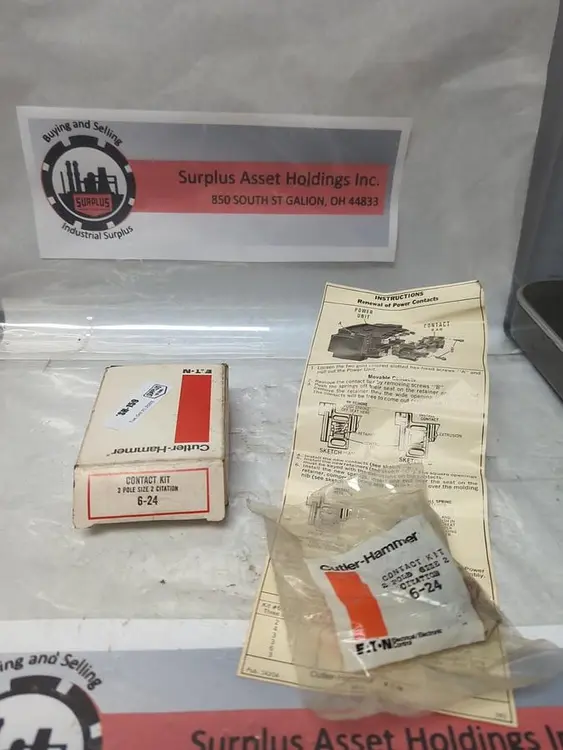 New | in-Stock CUTLER-HAMMER 6-24 Miscellaneous Equipment (Electrical & Power) Ohio US | Surplus Asset Holdings #1236370