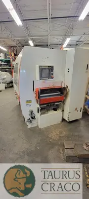 USED 2008 SILVER DOUBLE SIDED PLANER SGM-268P