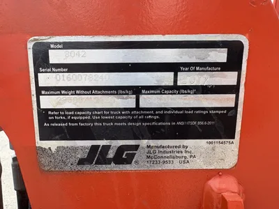 Used 2017 SKYTRAK 8042 Misc Forklifts Texas US | 4K Lift Co #1503032