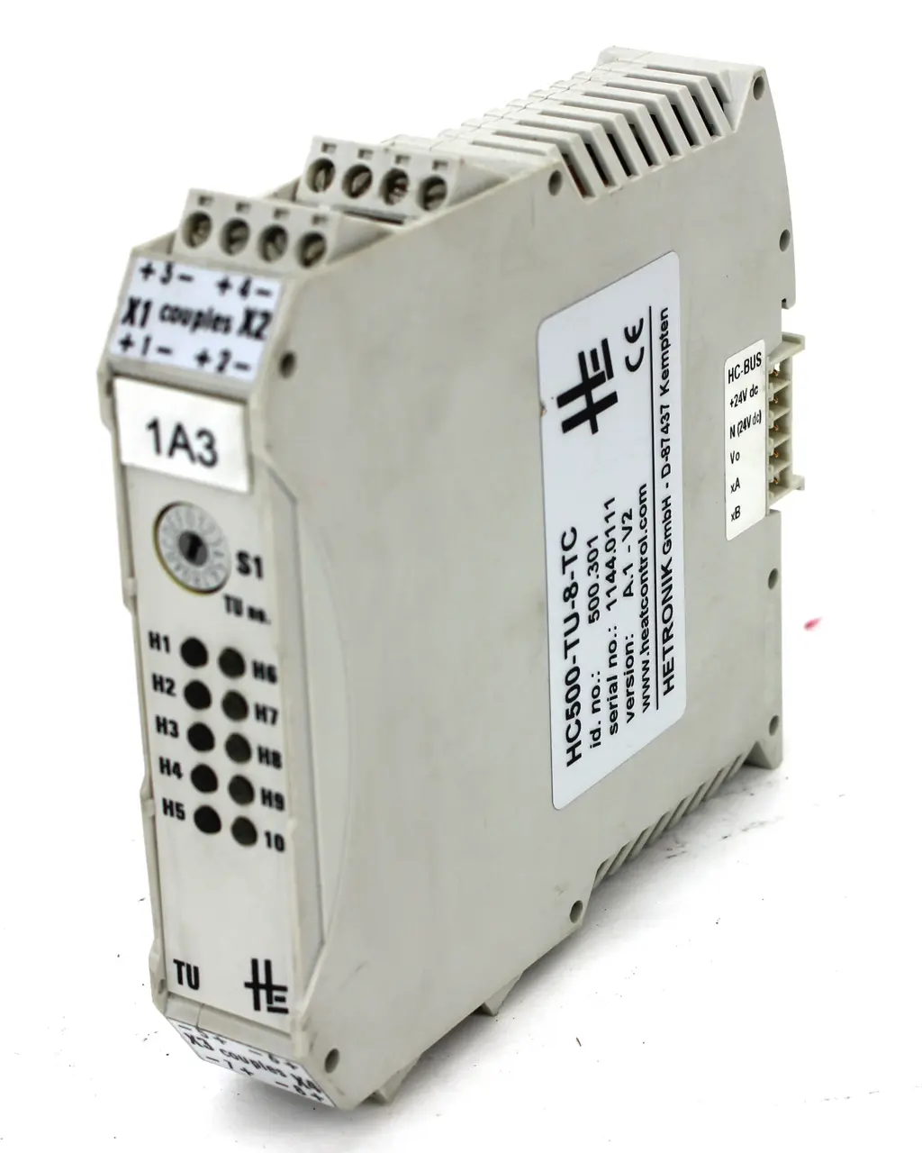 Used HETRONIK HC500-TU-8-TC Temperature Controls | Industrial Parts R Us Inc. #366054