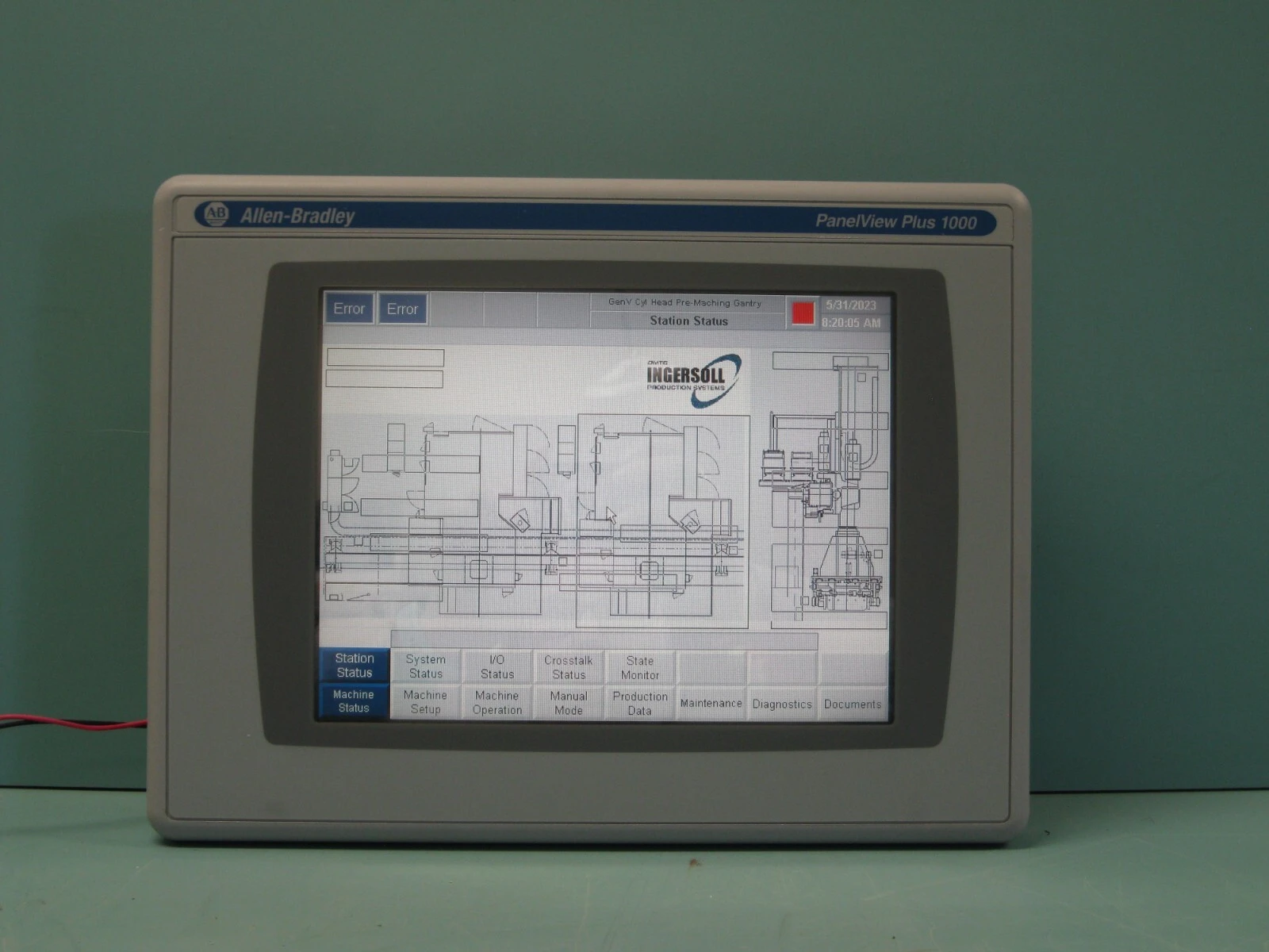 USED Allen-Bradley 2711P-T10C4D2