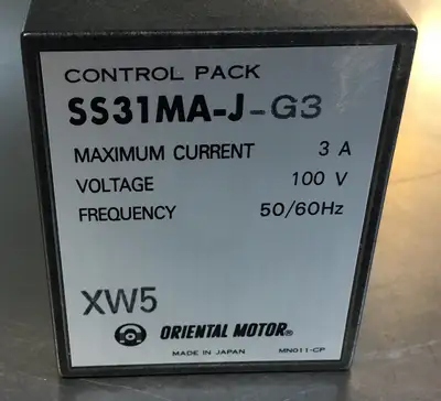 Oriental Motor SS31MA-J-G3 Speed Controller 100V 3A 1C