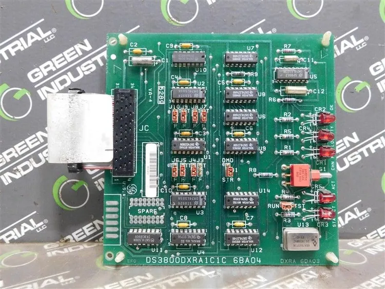 Used GE FANUC DS3800DXRA1C1C 6BA04 Electrical Controls | Green Industrial #680423