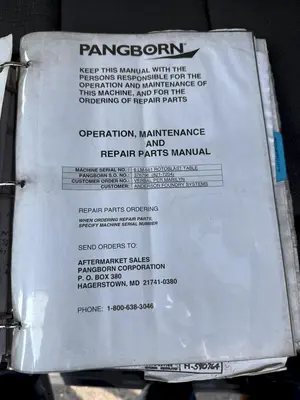 USED PANGBORN 6LM - 72" ROTOBLAST