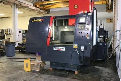 2004 ROKU ROKU GR-658N MACHINING CENTERS,VERT.,N/C & CNC,MULT.SPDL. | Prime Machinery (3)