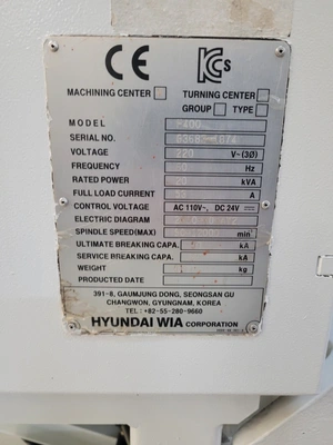2014 HYUNDAI WIA F400 Vertical Machining Centers | Bayou Machinery (11)
