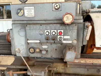 2A WARNER & SWASEY MODEL #M-3470 CROSS SLIDING TURRET LATHE: YOBRO #25009
