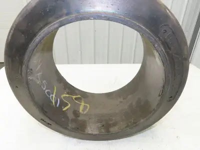 Forklift Tire 16-1/4x7x11-1/4 Smooth Press-on Black Rubber