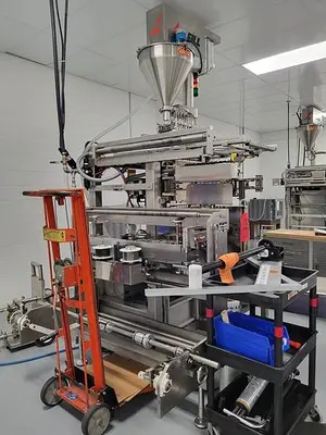 Prodopak PVM215 CSW 10 - 10 lane Prodopak with All Fill Moyno filler
