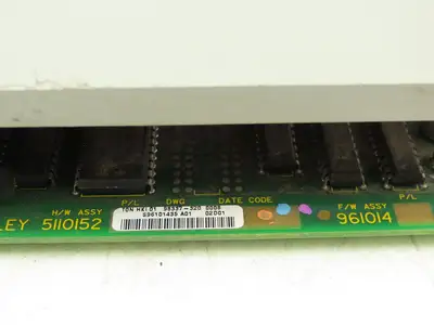 Allen Bradley 5250-LP3 1Meg Logic Processor Card Ser B F/W Rev A09