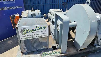 Used WEBB 9L-1208 Plate Bending Rolls including Pinch California US | Sterling Machinery Exchange #1467065