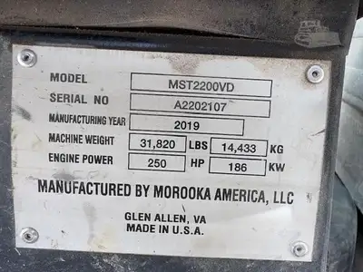 Used 2019 MOROOKA MST2200VD Crawler Carriers & Dumpers North Carolina US | Southeastern Equipment Corp #1467790