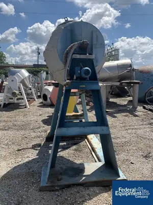 USED Paul O. Abbe 20 Cu Ft Paul Abbe Rotacone Vacuum Dryer, S/S