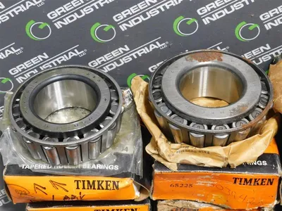 Lot of 23 Timken Bearing(11) Cups, (11) Cones and (1) Pillow Block Bearings Surplus