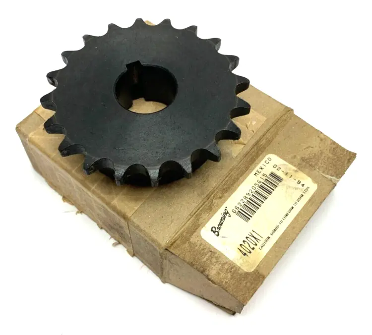 New | in-Stock Browning 20 Tooth Roller Chain Sprocket Miscellaneous Equipment (Metalworking) Michigan US | Maverick Industrial Sales #1456606
