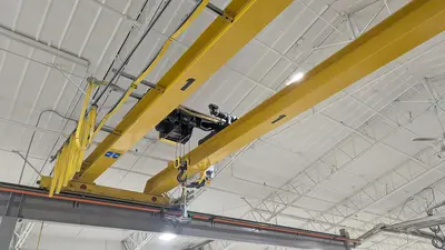 R&M 3 Ton Cranes - Overhead, Bridge | Highland Machinery & Crane (11)