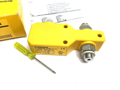 USED TURCK INLINE FLOW MONITOR SENSOR PNP OUTPUT 6870640