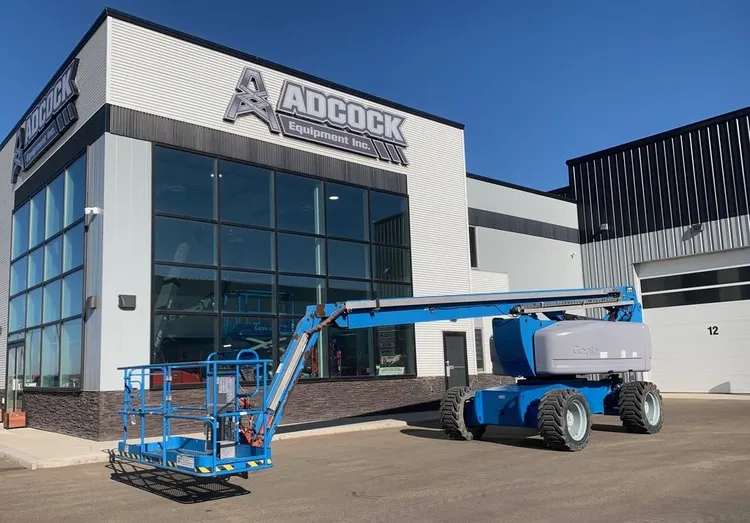 Used 2015 GENIE Z-80/60 ARTICULATING BOOM LIFT Articulating Boom Lifts Alberta CA | Adcock Equipment #1418164