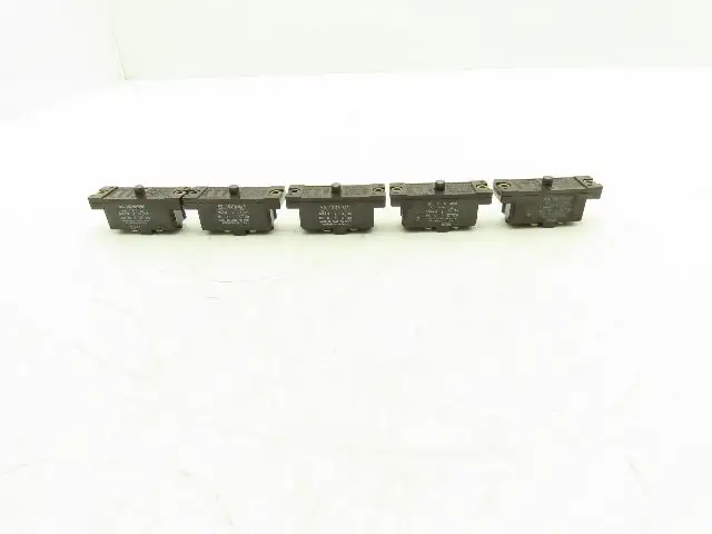 Cutler-Hammer 10316H89A Microswitch 1NO/1NC 20A 240VAC Lot of 5