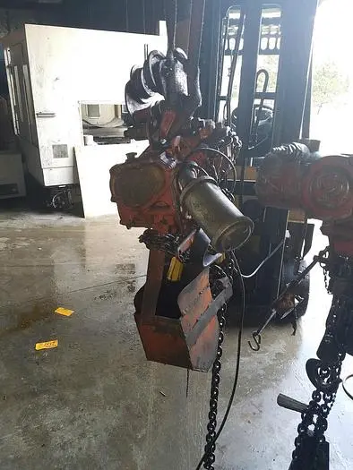 Used CHICAGO PNEUMATIC 500 LB HOIST Cranes (Misc) Wisconsin US | Lemke Machinery Sales #309450