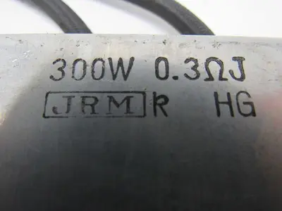 JRM YASKAWA HITACHI 300W 0.3 Ohm J  Resistor Block Alum. Housed
