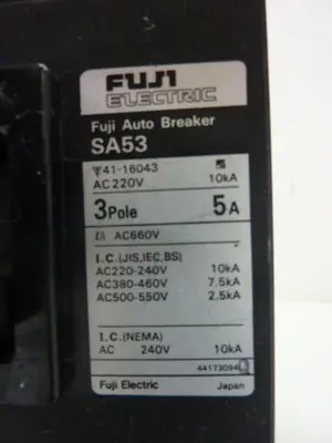 USED FUJI ELECTRIC SA53-5