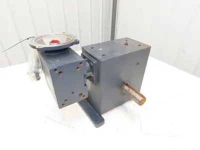 Hub City 0230-32204 ULR Worm Gearbox 150:1 Double Reducer 12rpm 2.5Hp 140TC RH