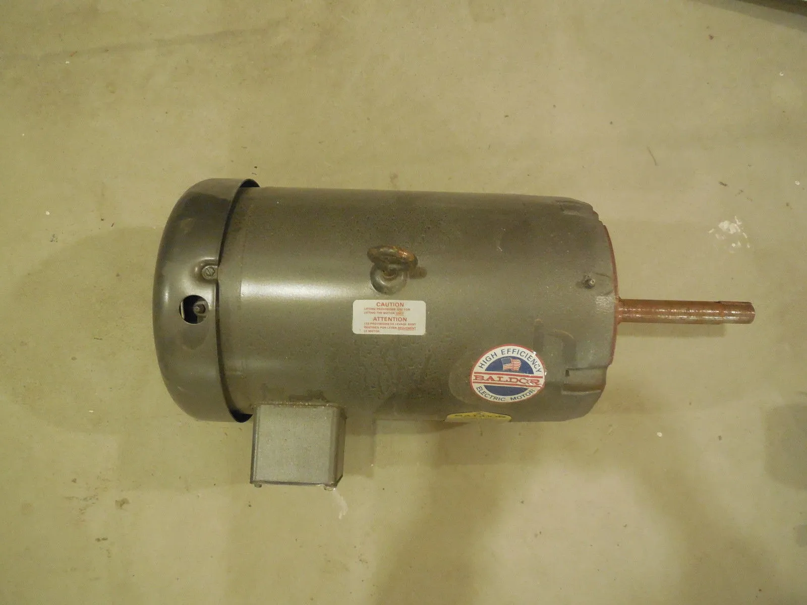 NEW BALDOR WCM3713T 3 PHASE MOTOR 15 HP 3450 RPM