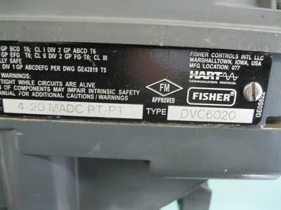 USED Fisher DVC6020