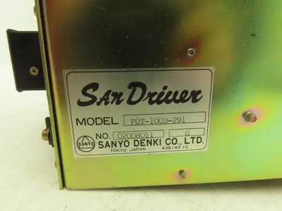 Sanyo Denki Co LTD PDT-1003-291 AC Servo Drive San Driver Controller Unit