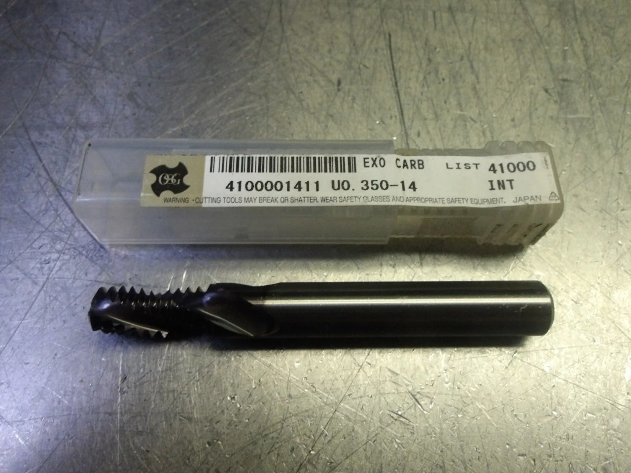 OSG UO 350-14 3 Flute Carbide Thread Mill 3/8" Shank 4100001411 (LOC3056B)