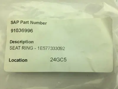 Fisher 1E577333092 Seat Ring