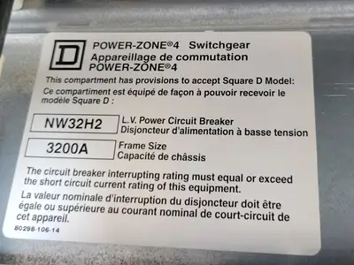 USED SQUARE D POWER-ZONE 4
