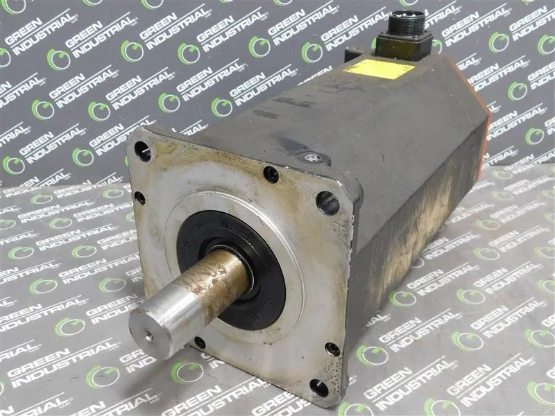 7kW Fanuc A06B-0253-B100 αiF 30/4000 Servo Motor Damaged Connector Threads Used