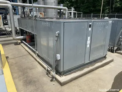 Used National Refrigeration & Air Conditioning Air-Cooled Condenser Chiller – Rotary Screw Compressor Cooling System