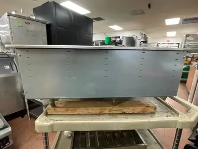 Used Vollrath Used Vollrath 36399 Modular Drop In Two Compartment Hot Food Well with Drain 120V Steam Tables (Food) Illinois US | Falcon Restaurant Supply #1375697