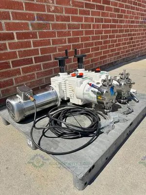 Used GEA GEA HILGE SIPLA 52.1 SELF-PRIMING HYGIENIC CENTRIFUGAL PUMP 140 GPM 15HP MOTOR Centrifugal Pumps | Equipment Lab #486326