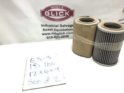 SMC Vacuum Pump Air Filters Element – Polyester (Set of 2)