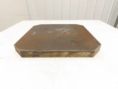 Carbon Steel Flat Stock 1-5/8" x 20"x 20"  180Lbs