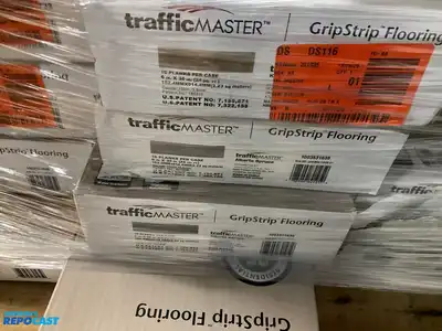 Pallet of Mixed Traffic Master Grip Strip Flooring