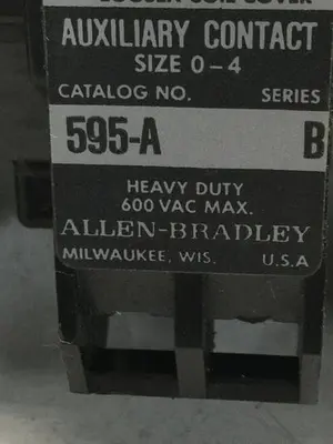 USED ALLEN BRADLEY 509-A0A SER B