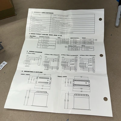 NEW Yokogawa 248953-540-AFA-1-0