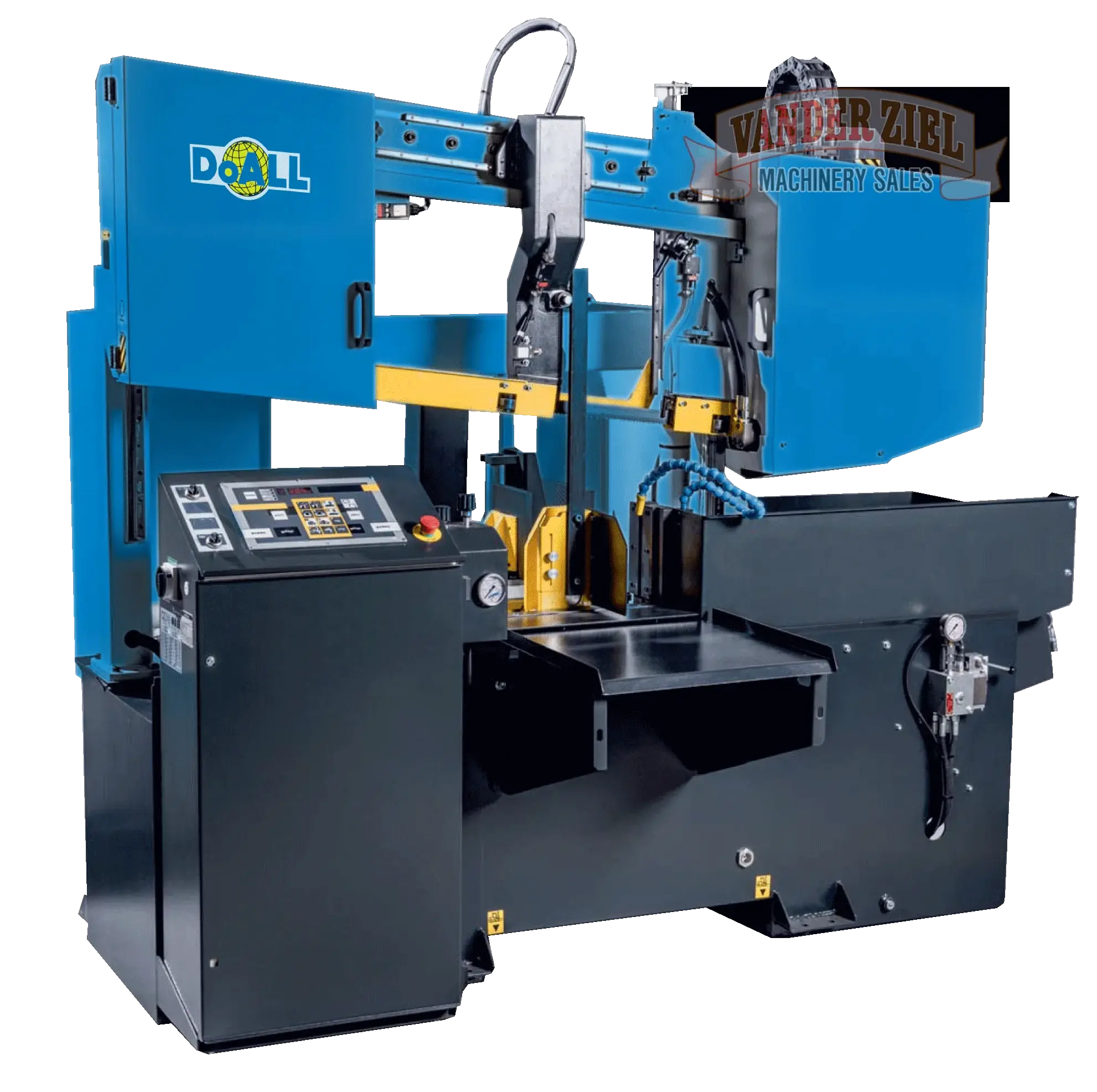 New | in-Stock DOALL TDC-400CNC Horizontal Dual Column Band Saws Michigan US | Vander Ziel Machinery Sales #480289