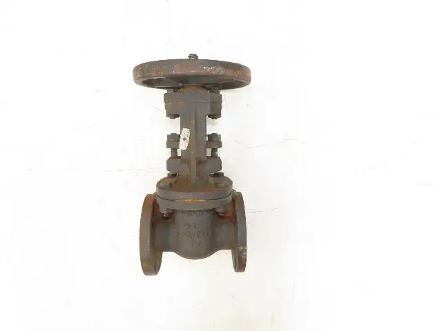 Powell 1793C Cast Iron Gate Valve 2" Flanged Rising Stem Class 125 Bronze Disc