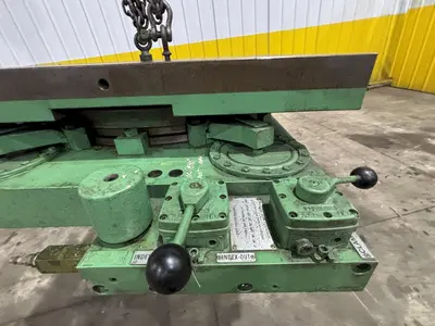 36" X 48" GIDDINGS & LEWIS AIR LIFT ROTARY TABLE: STOCK #23587