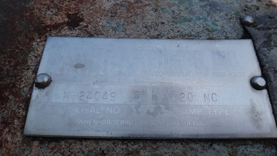 Morris Type 20NC Slurry Pumps