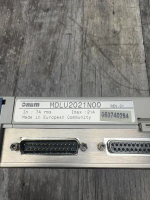 Used NUM MDLU2021N00 Misc Electrical & Power Parts South Carolina US | ESS Industrial Equipment Sales #1425718